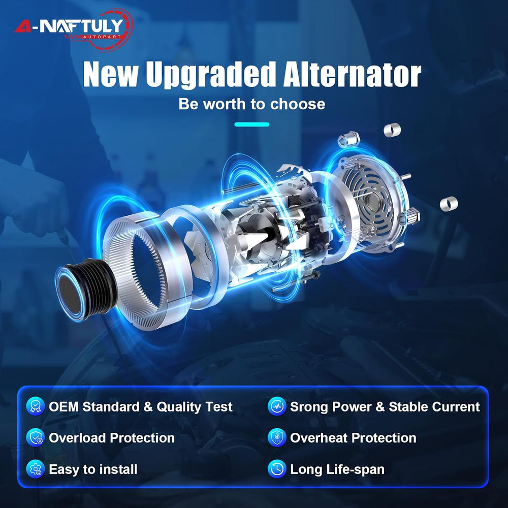 Alternator Replacement for Ford Ranger F150 E150 Explorer Escort Aerostar Bro...