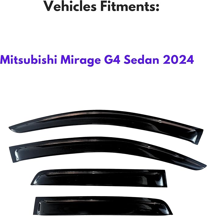 KPY Window Visors Compatible