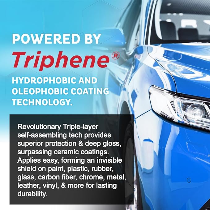 MAXLONE ™ Car Spray with Triphene® Technology, Quick Spray & Wipe All Pur...