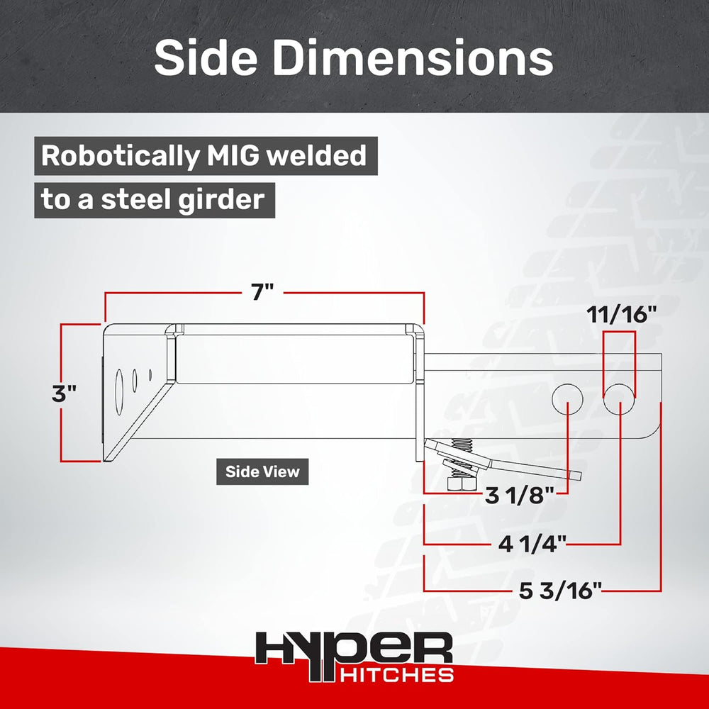 24" Hitch Step Model # HS-24 | Hitch Step | Truck Hitch Step 100% Made i...