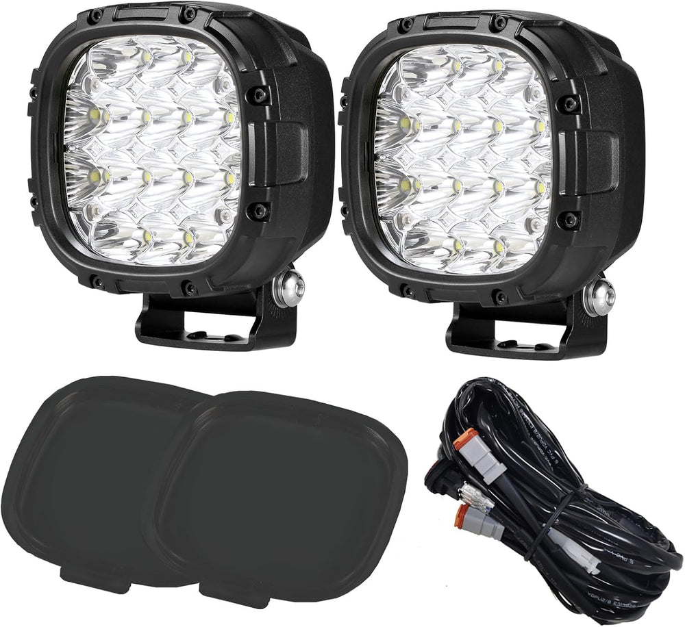 BIGLION.X 4 Inch 160W 18800LM Round LED Offroad Lights Driving Spotlights Fog