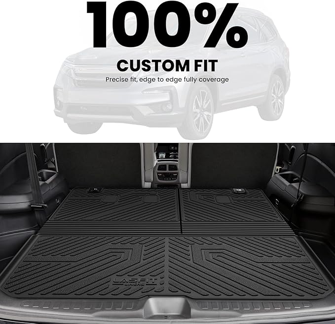 LASFIT Trunk Mat with Backrest Mat