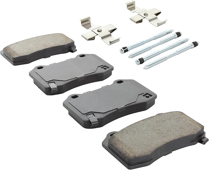 Premium Semi-Metallic Rear Brake Pads Compatible