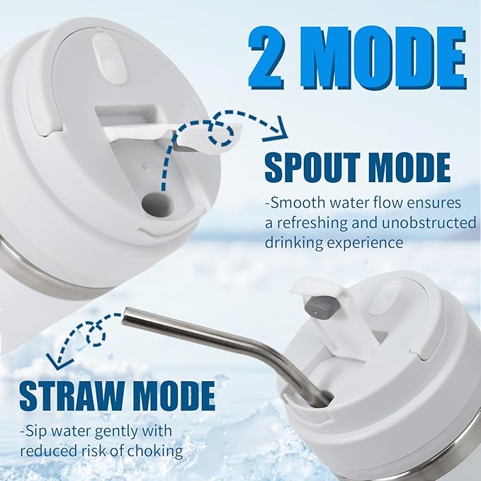 Ice Shave 2-in-1 Stainless Steel Vacuum Tumbler & Cordless Blender - 28oz
