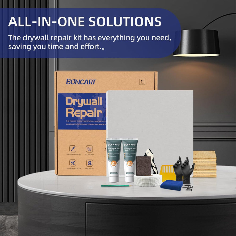 Drywall Repair Kit with 16"x16" Panel - Large Hole & Ceiling Patch