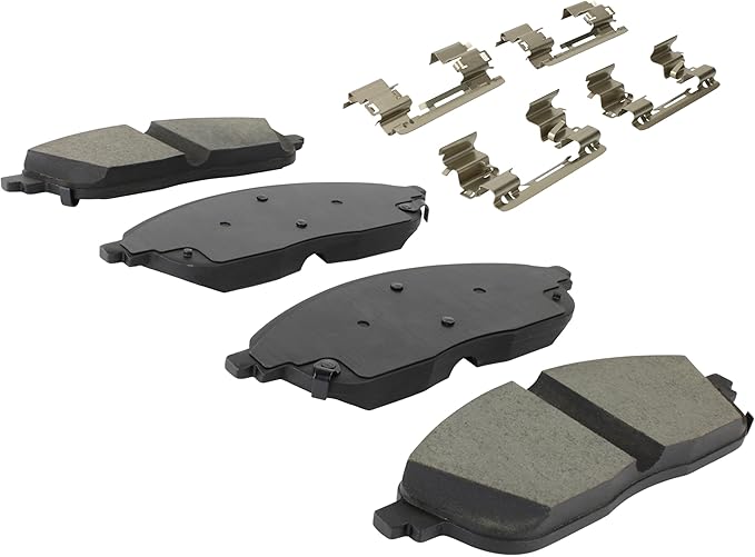 Premium Ceramic Front Brake Pads Compatible