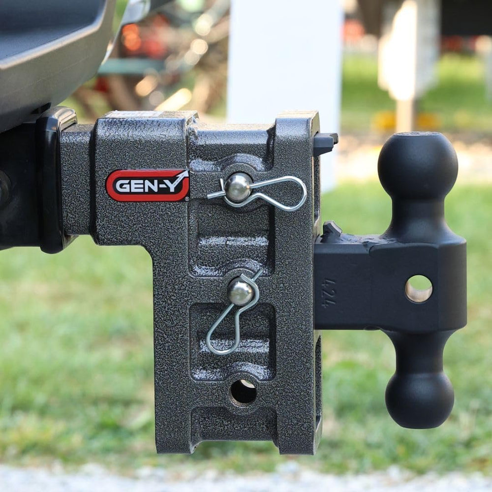 GEN-Y Hitch Mega-Duty 10" Drop Hitch Ball Mount 2" Receiver 16,000 ...