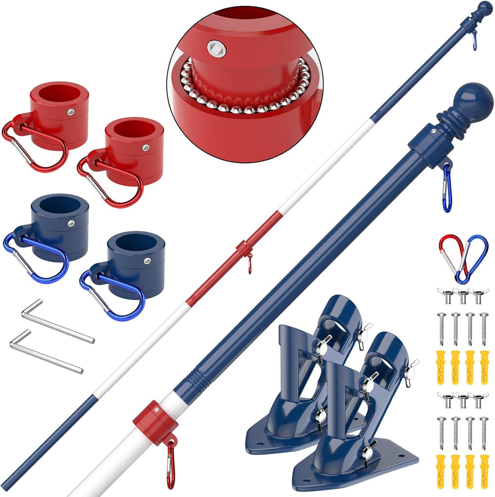ZMTECH Flag Pole (2 Packs)