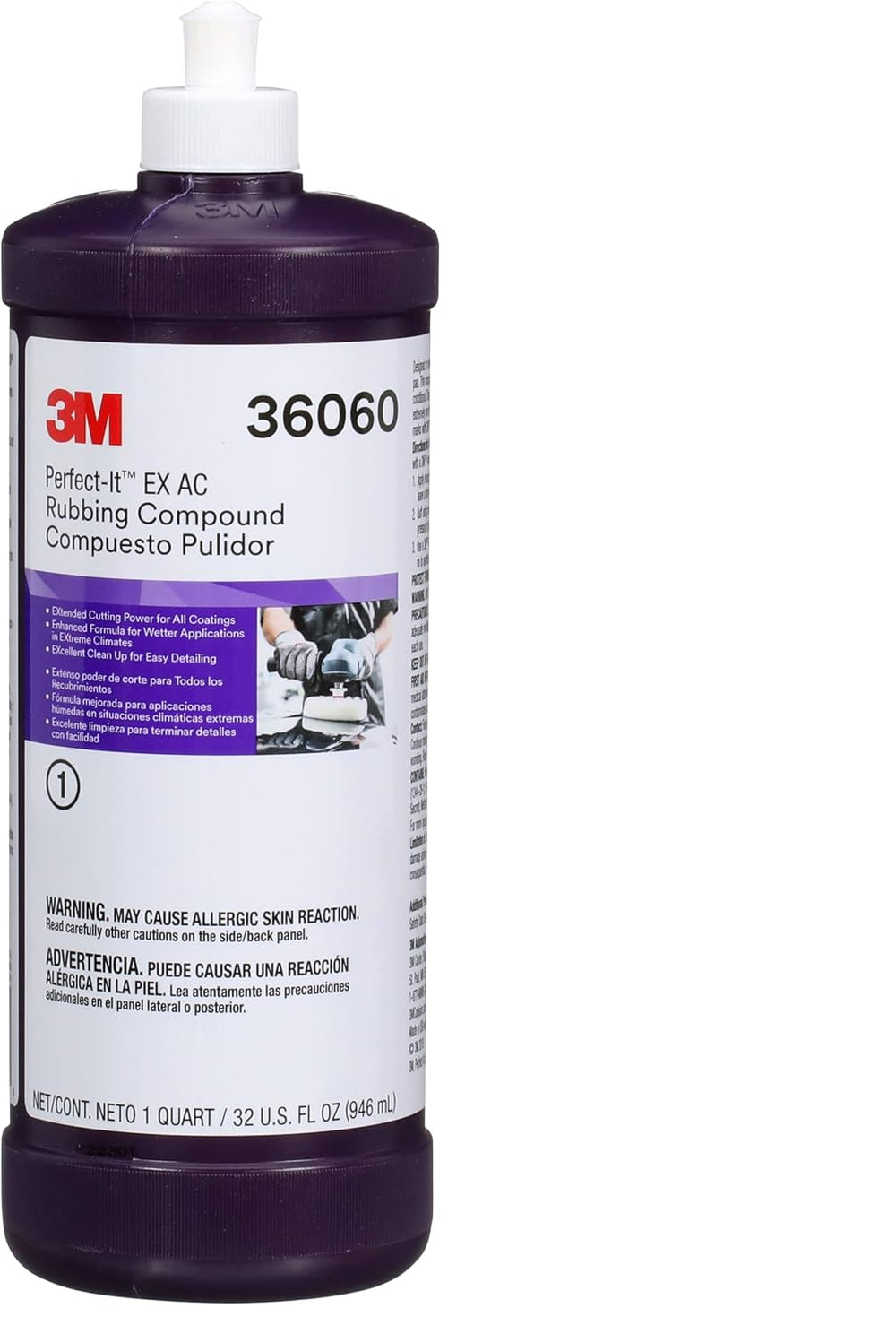 Perfect-It Perfect-It EX AC Rubbing Compound, Fast Cutting, High Performing