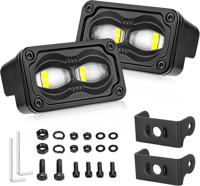 SAE LED Fog Lights 3 Inch 40W CREE LED DOT Approved Fog Lights