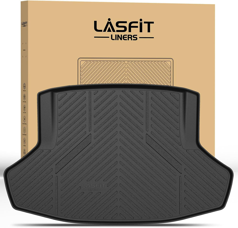 LASFIT Trunk Mat for Honda Civic Sedan 2022-2026 & Civic Sedan Hybrid 202...