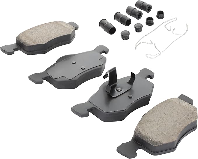 Premium Ceramic Front Brake Pads Compatible