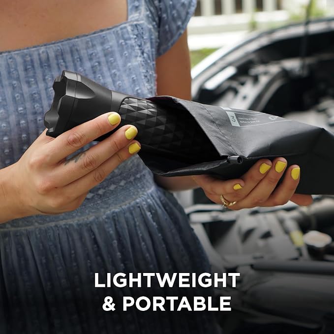 BoostHero Portable Car Battery Jump Starter, 000mAh Power Bank, LED Flashlight