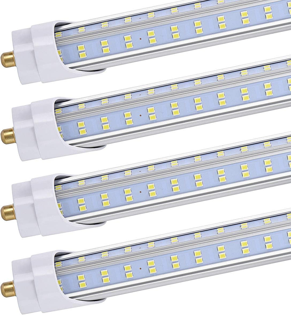 20 Pack, 8 Foot LED Bulbs, 150W 19000lm 6000K, Super Bright, T8 T10 T12 LED