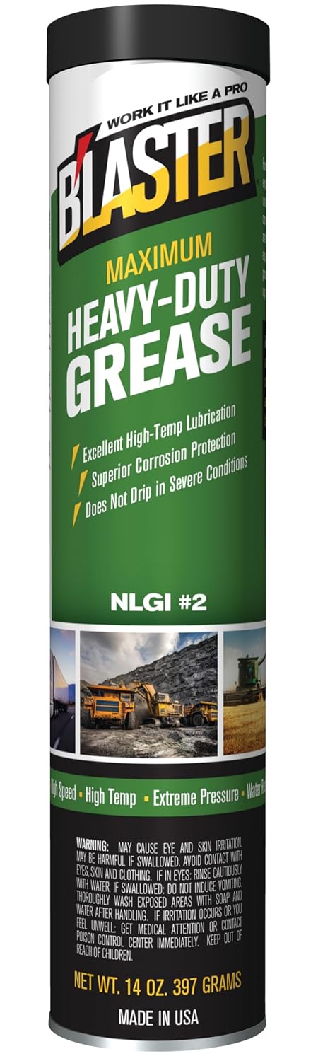 B'laster Maximum Heavy-Duty Grease with High Temperature and Superior Mat...