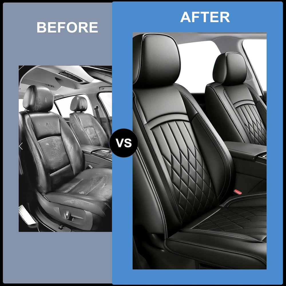 Custom Fit Car Seat Covers for Ford Fusion 2007-2020, Full Set