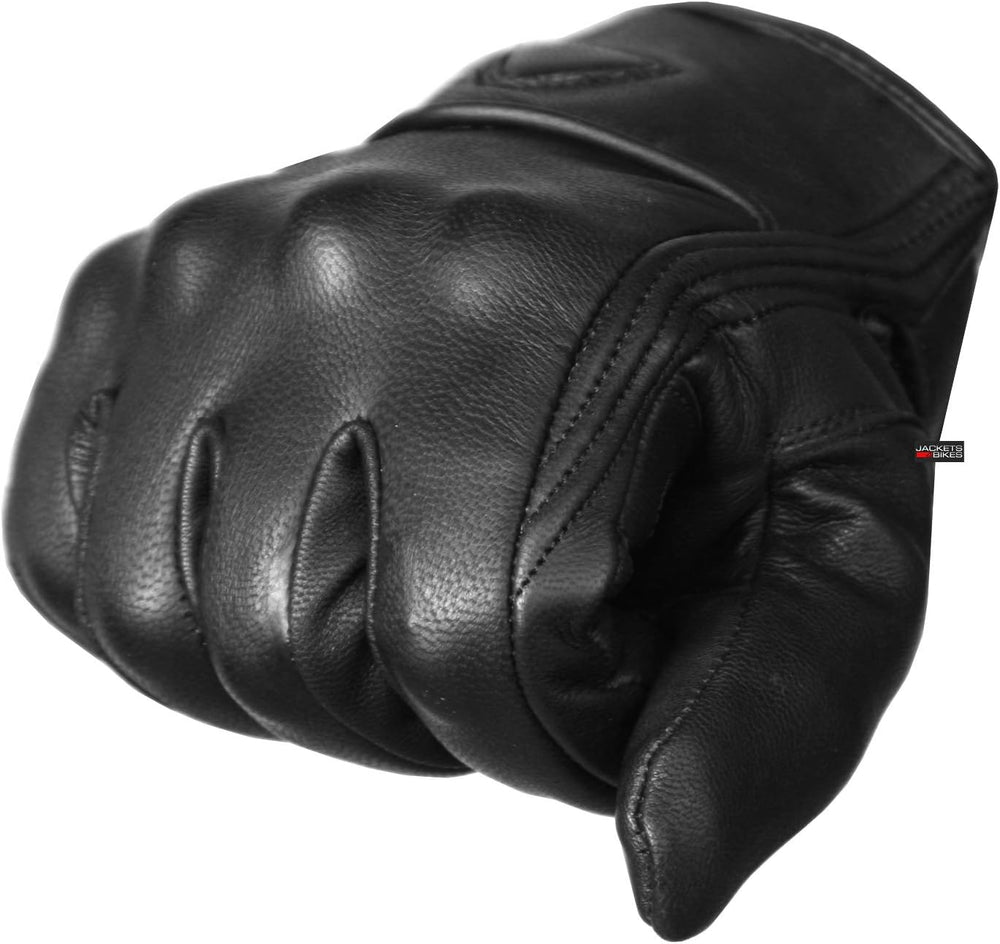 COMMUTER Motorcycle Gloves Premium Leather for Men Motorbike Riding Gloves