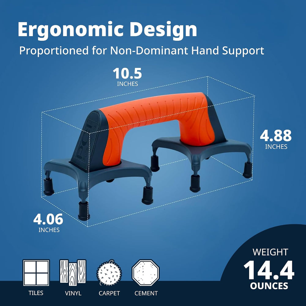 EasyLean Trowel Support Tool, Proudly Made-in-the-USA, Handy Hand Tool for Fl...