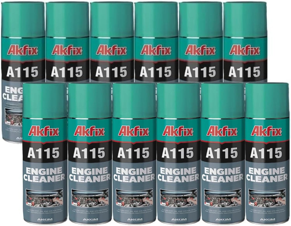 Akfix A115 Engine Cleaner and Degreaser (12 Pack)