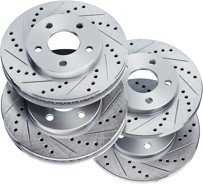 Power Sport Fit 2006-2009 Hyundai, Amanti PowerSport Full Kit Brake Rotors