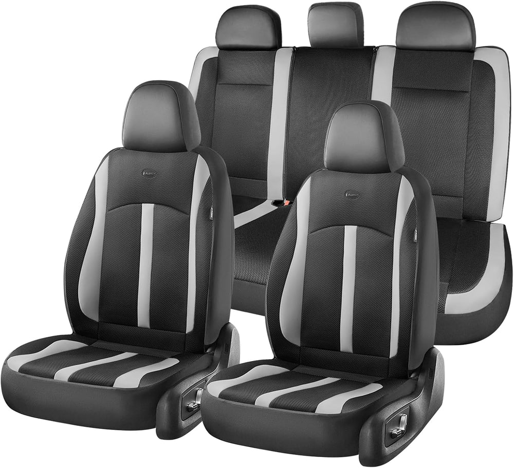 FLORICH Car Seat Covers, Breathable Mesh Automotive Seat Cover Full Sets, Fro...