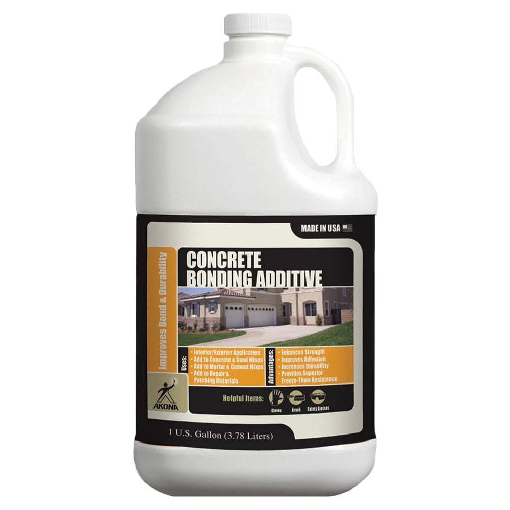 Akona Concrete Bonding Additive, 1 Gallon, Liquid Cement Bonder