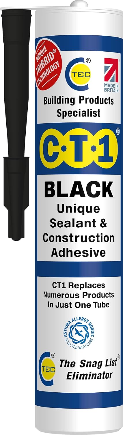 CT1 Sealant/Construction Adhesive 290ml Black