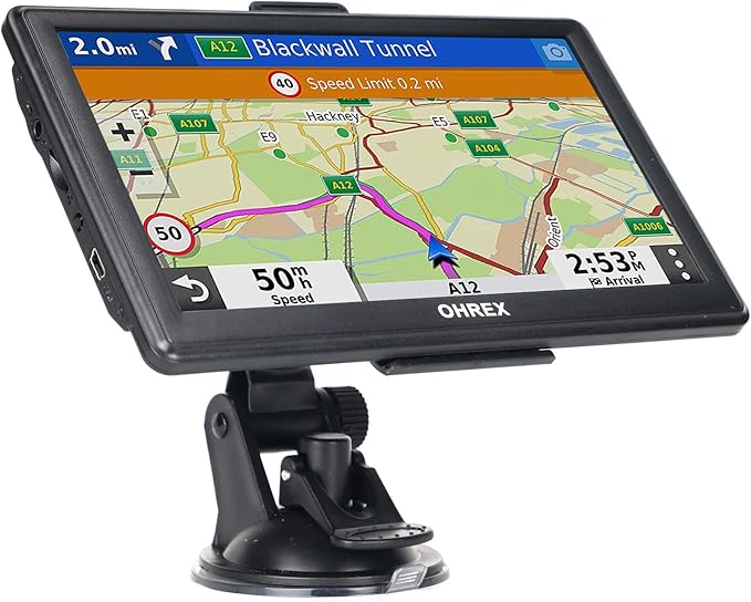 N700 GPS Navigator for Car Truck RV 2025, Truck GPS Commercial Drivers
