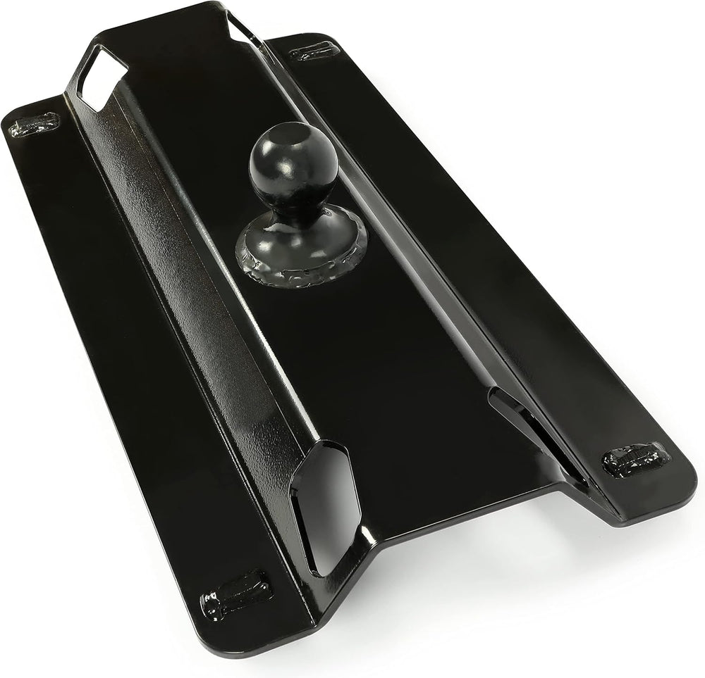 5th Fifth Wheel to Gooseneck Hitch Ball Adapter Plate for Pickup Truck Bed Re...