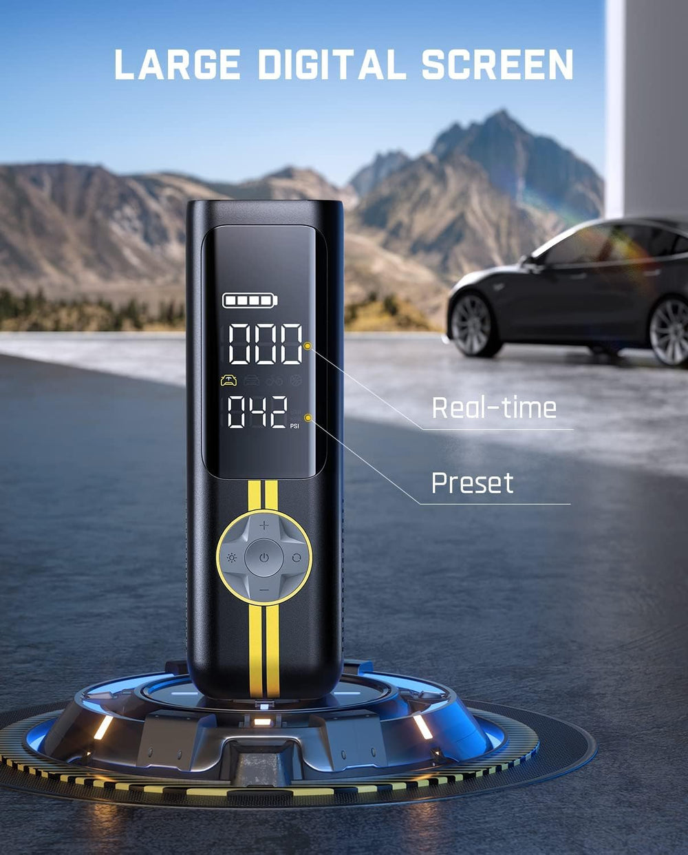 Fanttik X8 APEX EV Tire Inflator Portable Air Pump, 2X Faster Inflation