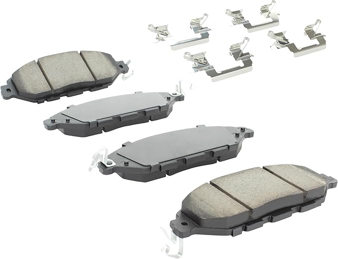 Premium Ceramic Front Brake Pads Compatible