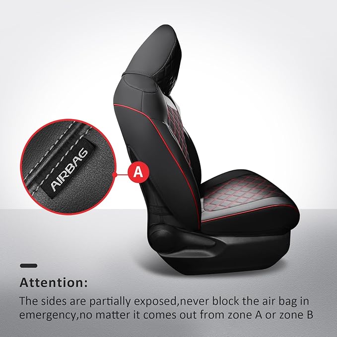 MIROZO Seat Covers for Rav4, Non-Hybrid Toyota RAV4 Seat Covers Car Seat Cover
