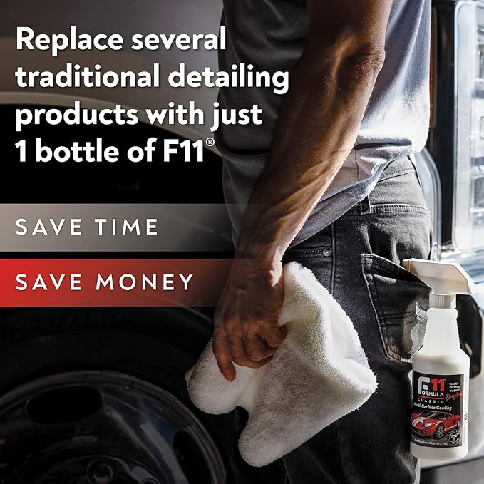 TopCoat F11 Polish & Sealer for Cars, Bikes and More – Water-Based Altern...