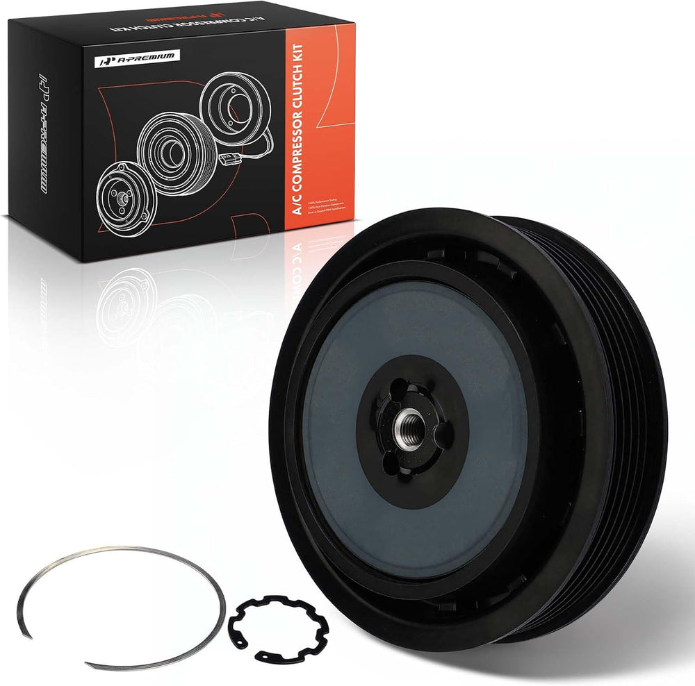 A-Premium Air Conditioner AC Compressor Clutch Pulley With Bearing