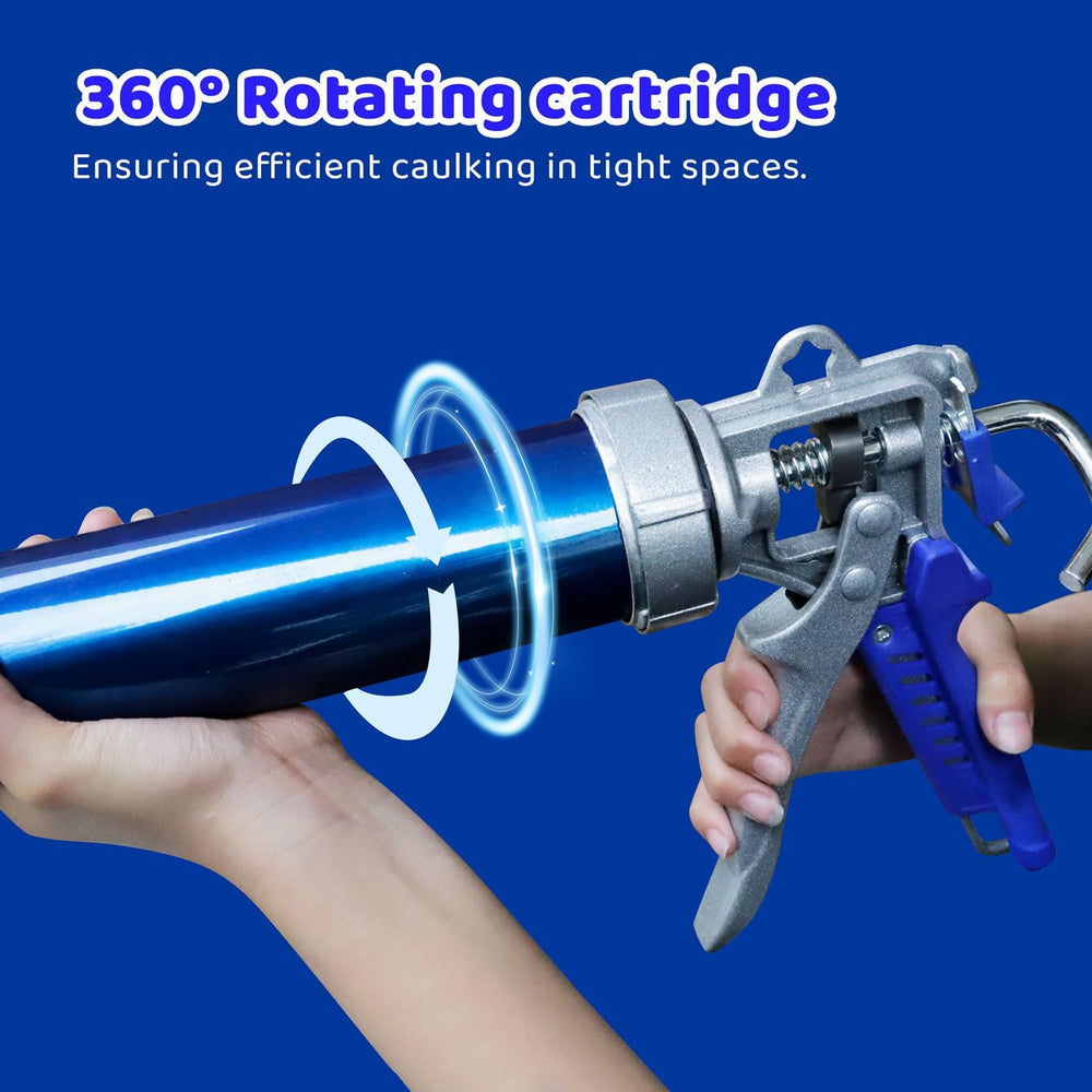 2 Pack sausage caulking gun, sausage gun caulking gun, 20 oz sausage tube gun...