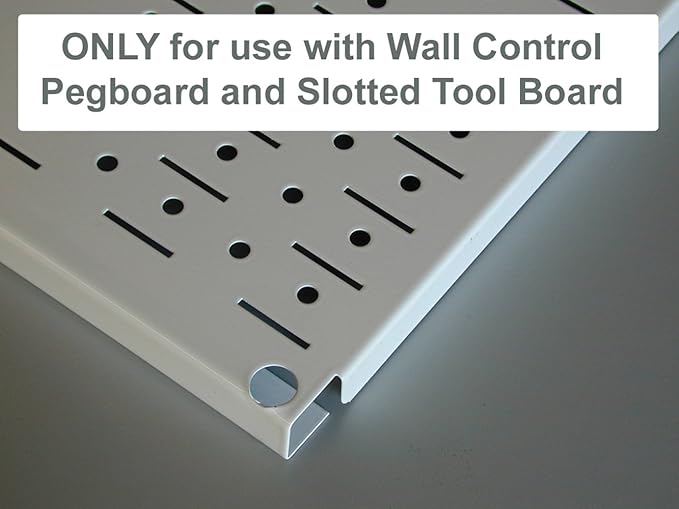 Wall Control Metal Pegboard and Accessory Kit