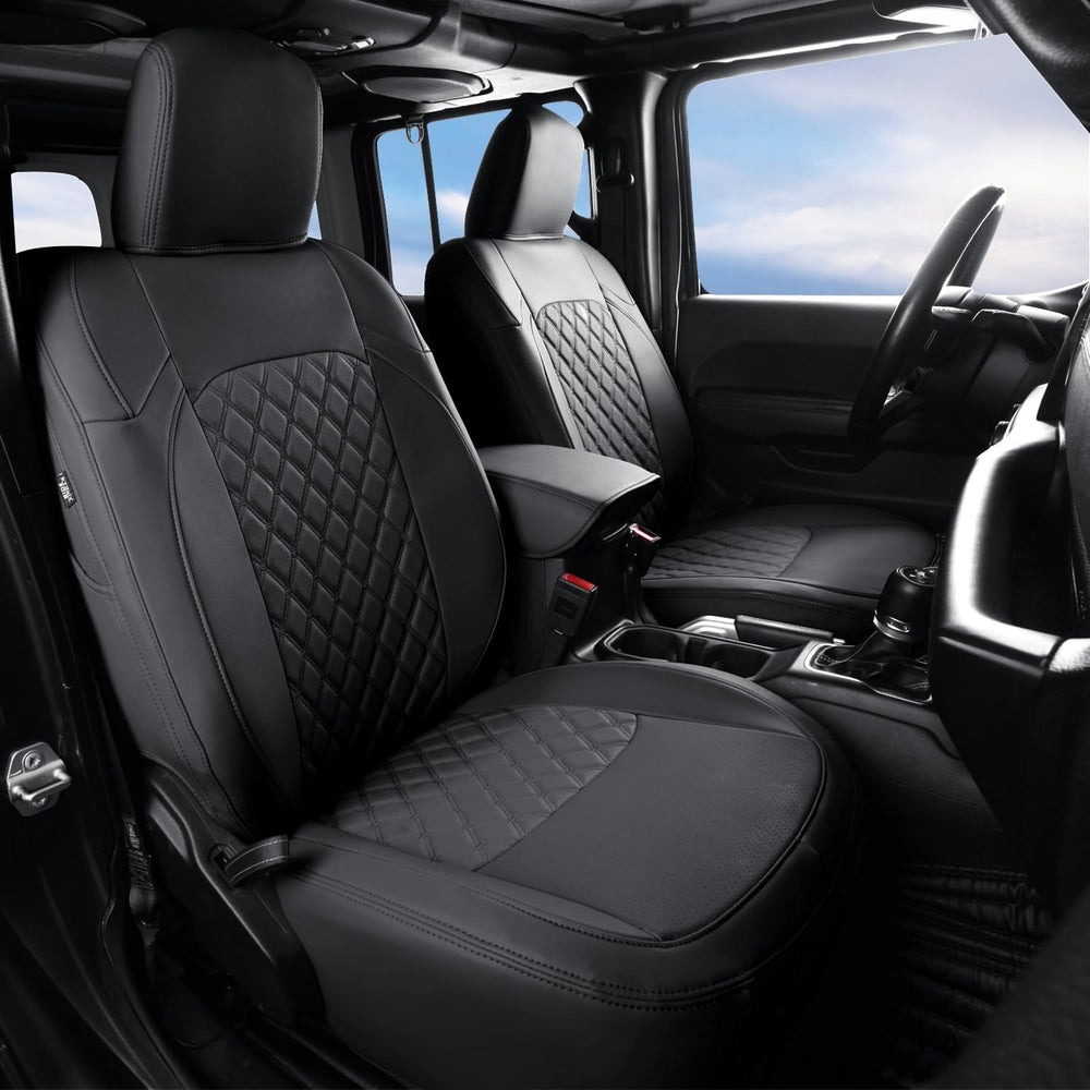 GIANT PANDA Customized Front Car Seat Covers
