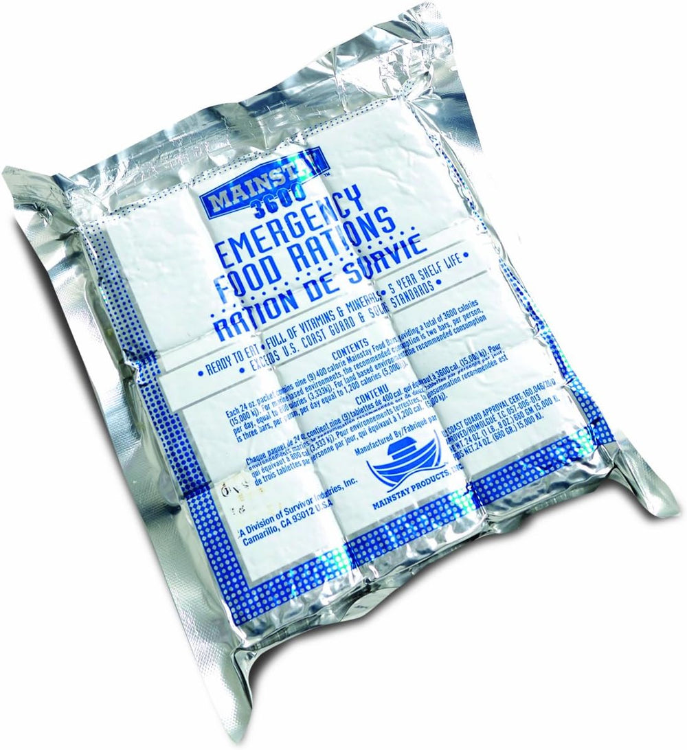 Life Gear - LG329 Emergency Food, Water & Thermal blanket for 1 person, 3...