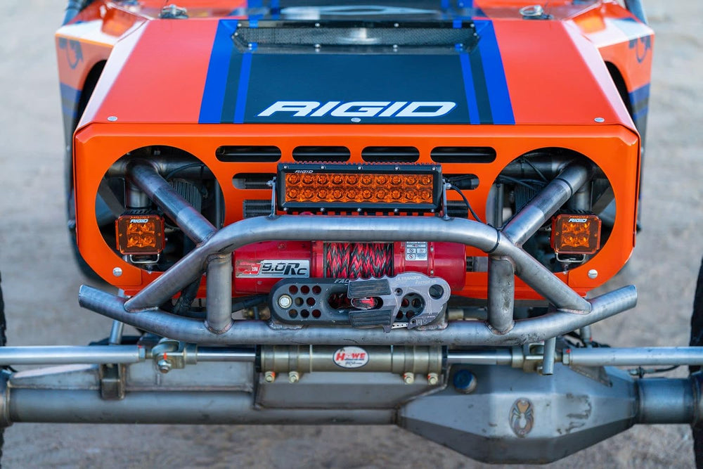 RIGID INDUSTRIES D-Series Amber PRO LED Light Pods Spot, Pair