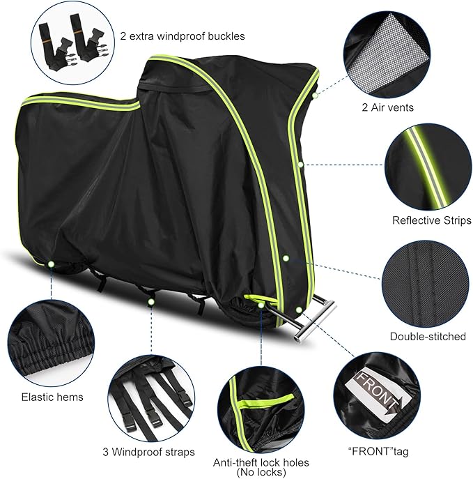 Waterproof Motorcycle Cover for Honda Grom MSX125/Navi/Monkey/2022 Benelli