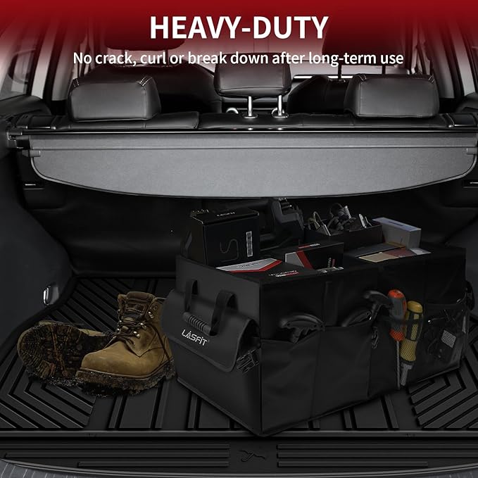 LASFIT Trunk Mats Fit for 2019-2025 Toyota RAV4 Hybrid and Gasoline, All