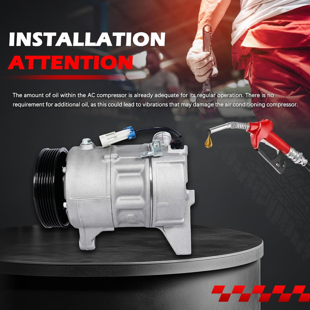 AC Compressor for 9-4X 2011 3.0L, Allure 2010 3.0L 3.6L