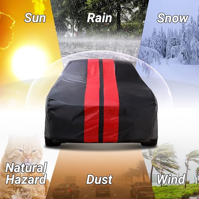 iCarCover Custom Car Cover for 1974-1981 Chevy Camaro Z28, Type LT Waterproof