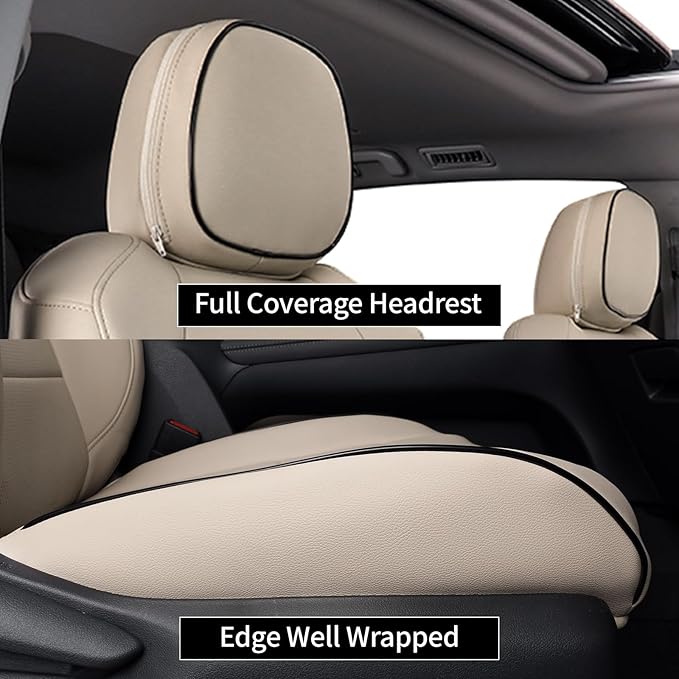 EKR Sienna Seat Covers for 2021-2025 Toyota Sienna XLE, 7 Seats, 2nd Row