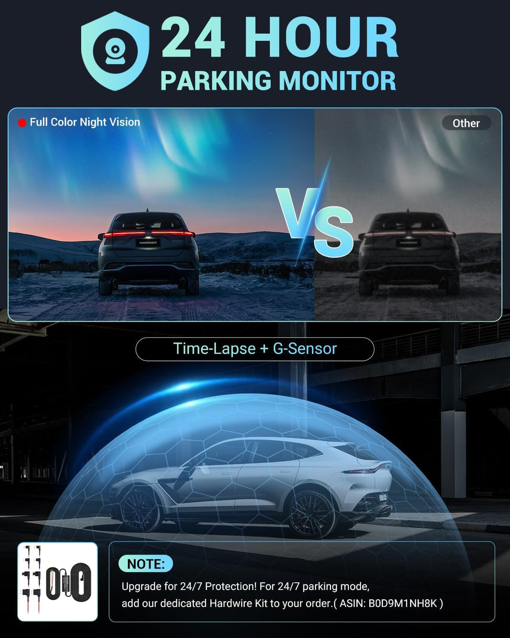 2026 AI Drive Assist 5G WiFi Dash Cam Front and Rear, UHD 4K+1080P, ADAS &amp...
