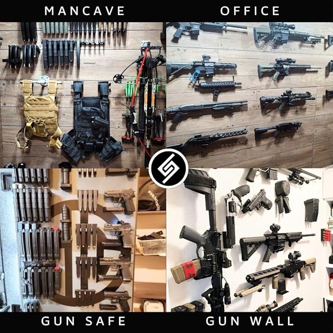 Spartan Mounts Compatible with Remington 870 | Wall Shotgun Display Storage