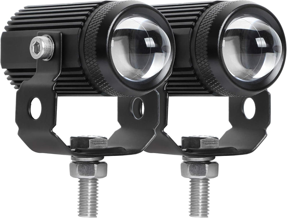 EXZEIT Led Driving Light for Motorcycle, High Low Beam Function 1.3''...