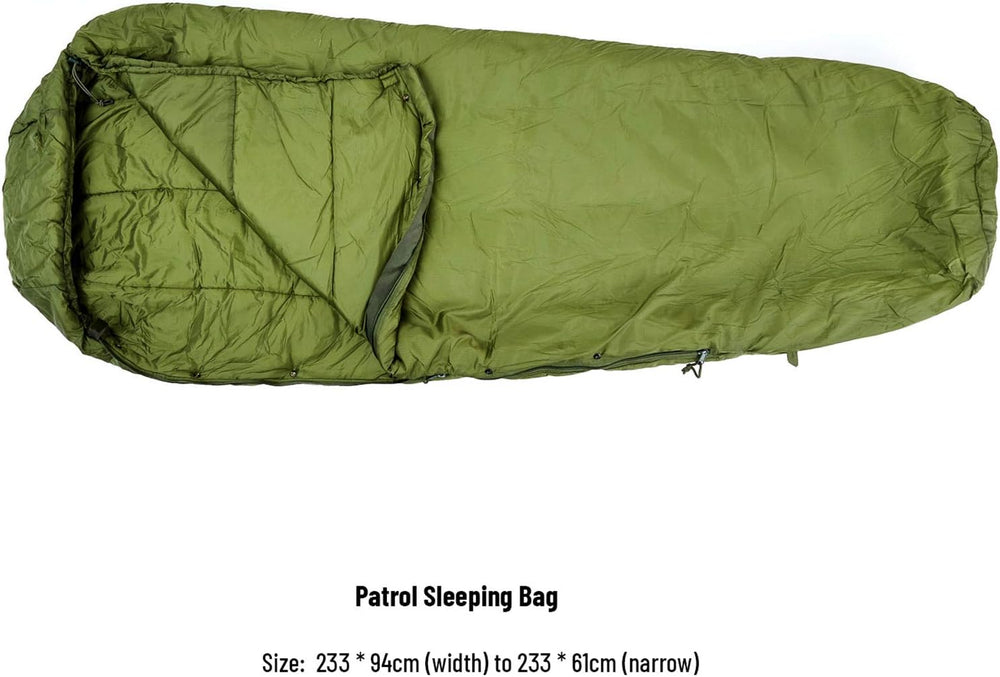 MT Army Military Modular Sleeping Bags System, Multi Layered with Bivy Cover ...