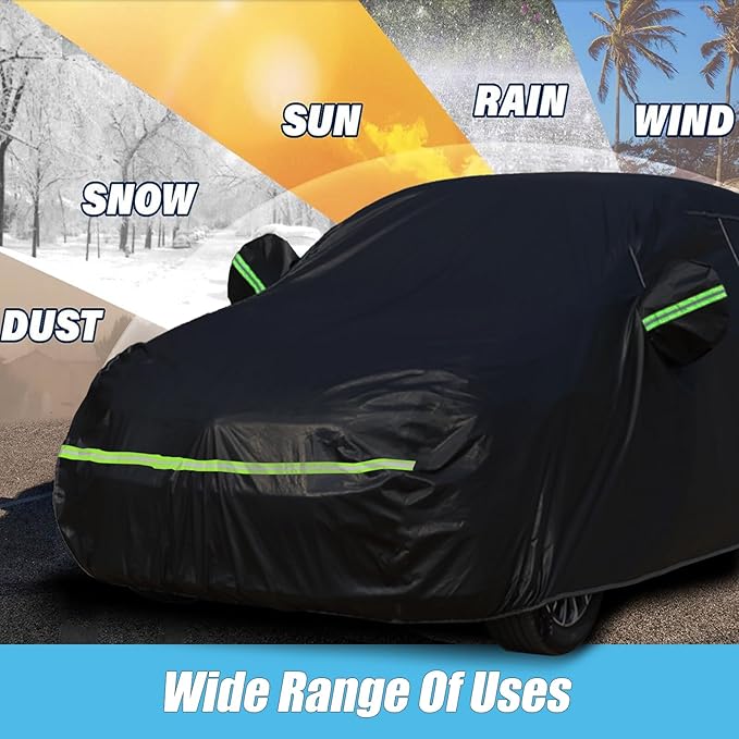 Waterproof Car Covers for 2002-2021 Mini Cooper/Cooper S 2-Door 210T Custom 6