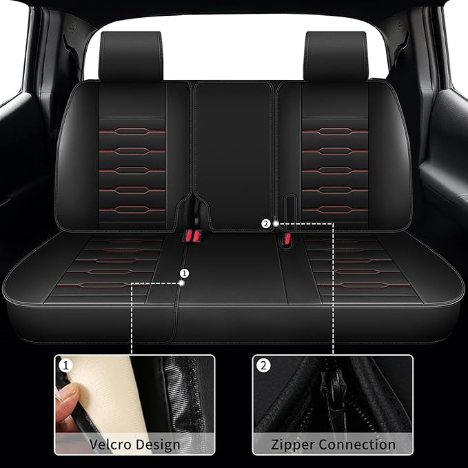 Seat Covers Fit for Honda Ridgeline 2006-2024 2025: Crew Cab 5 Seats Car Seat